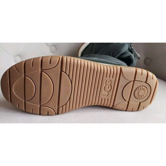 NEW UGG WOMEN'S LAKESIDER WATERPROOF FRONT ZIP BOOTS  FOREST NIGHT SZ 8.5 - Picture 7 of 7